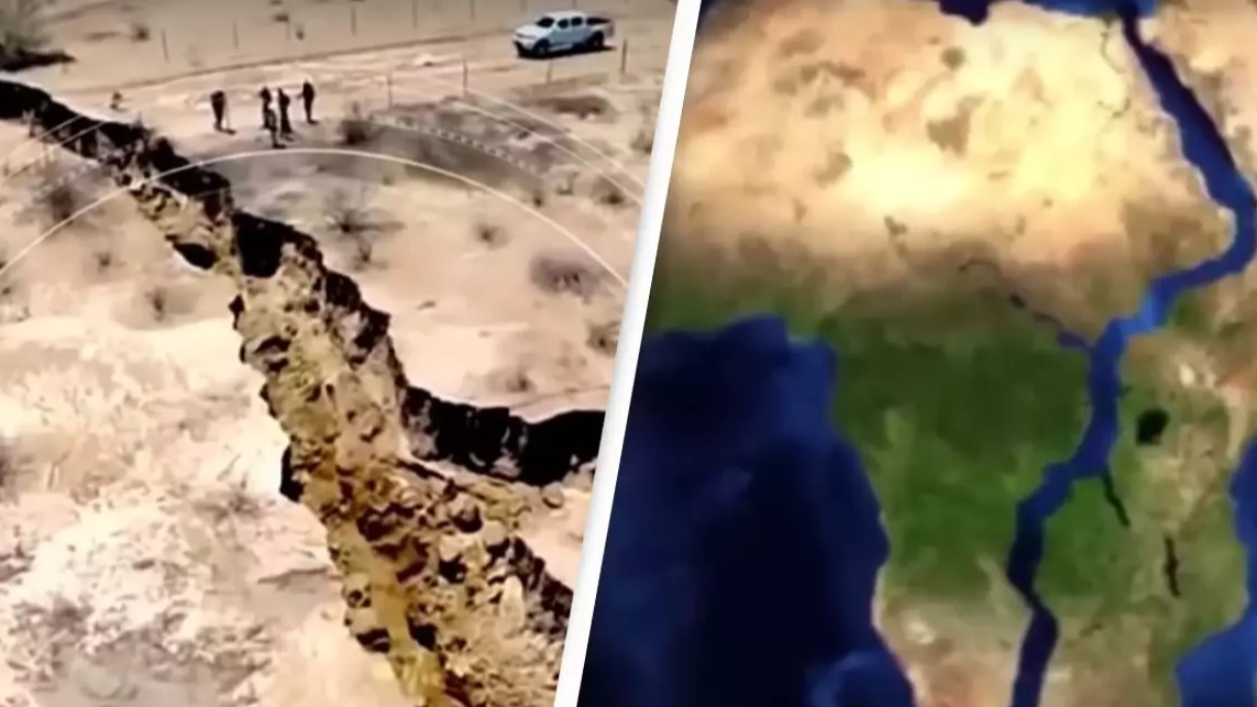 Scientists have discovered a new ocean forming as Africa begins to split