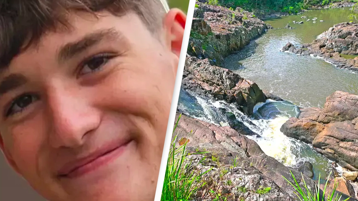 Teens, 17, die in double drowning after boy jumped into waterfall to try and save his friend