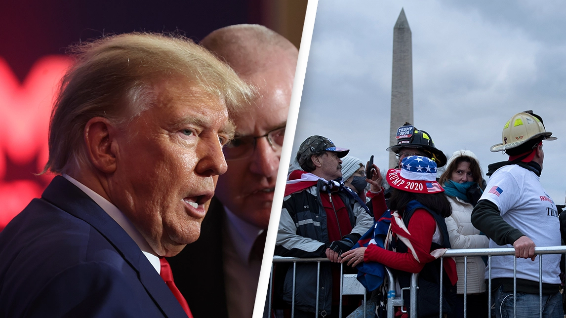Donald Trump has been charged with conspiring to defraud the US by trying to overturn 2020 election result