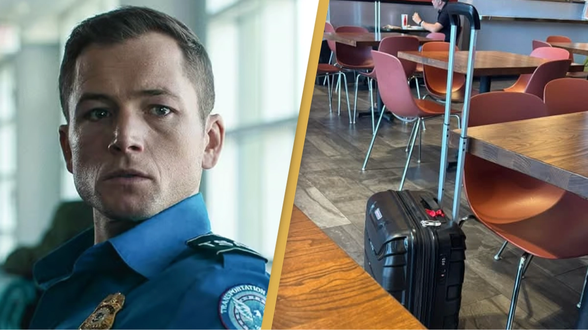 Fans creeped out at detail in airport photo after watching '10/10' Netflix film compared to Die Hard