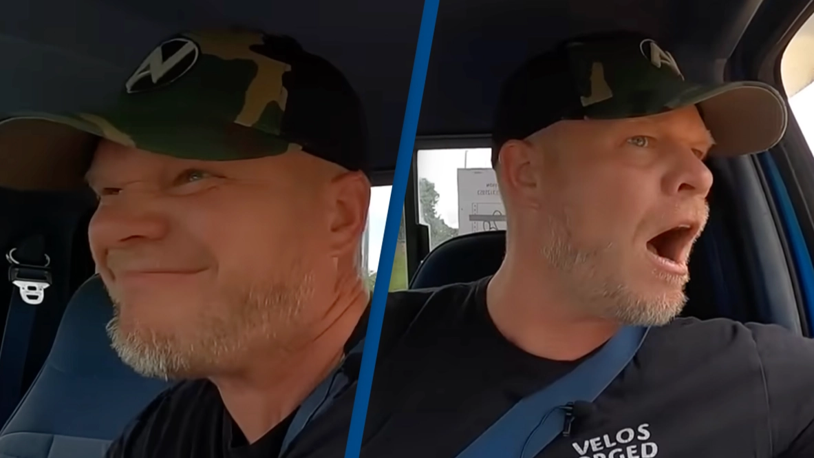 Man puts car in reverse while driving at 50mph to see what actually happens