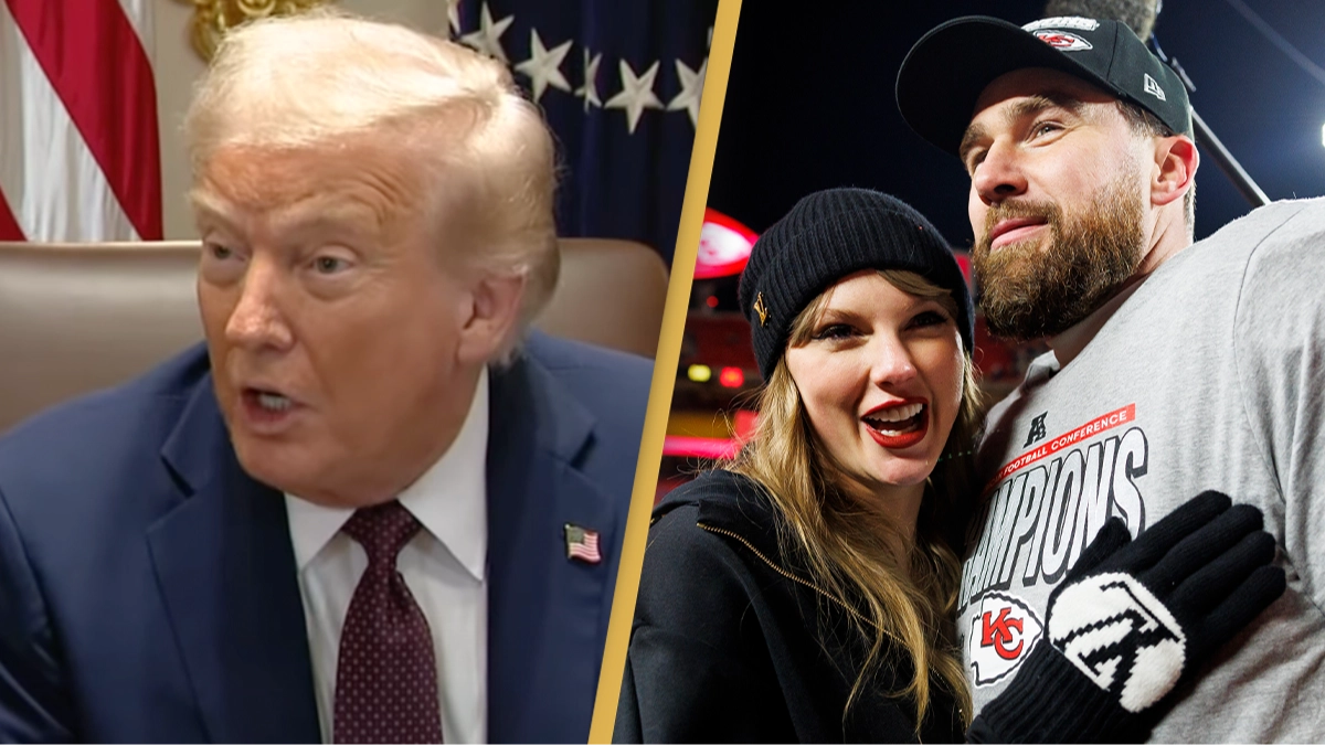 Everyone’s pointing out the same thing as Trump gives his verdict on Taylor Swift and Travis Kelce’s engagement