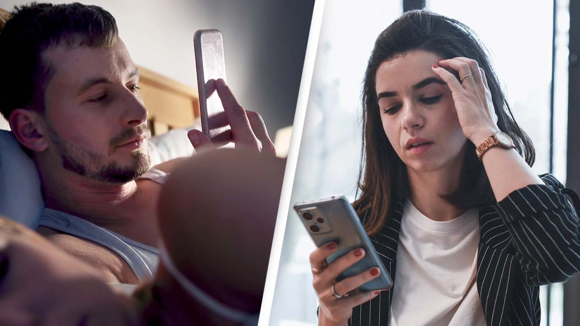 Woman finds 'creepy' hidden tab on boyfriend's phone that people say is 'major red flag'