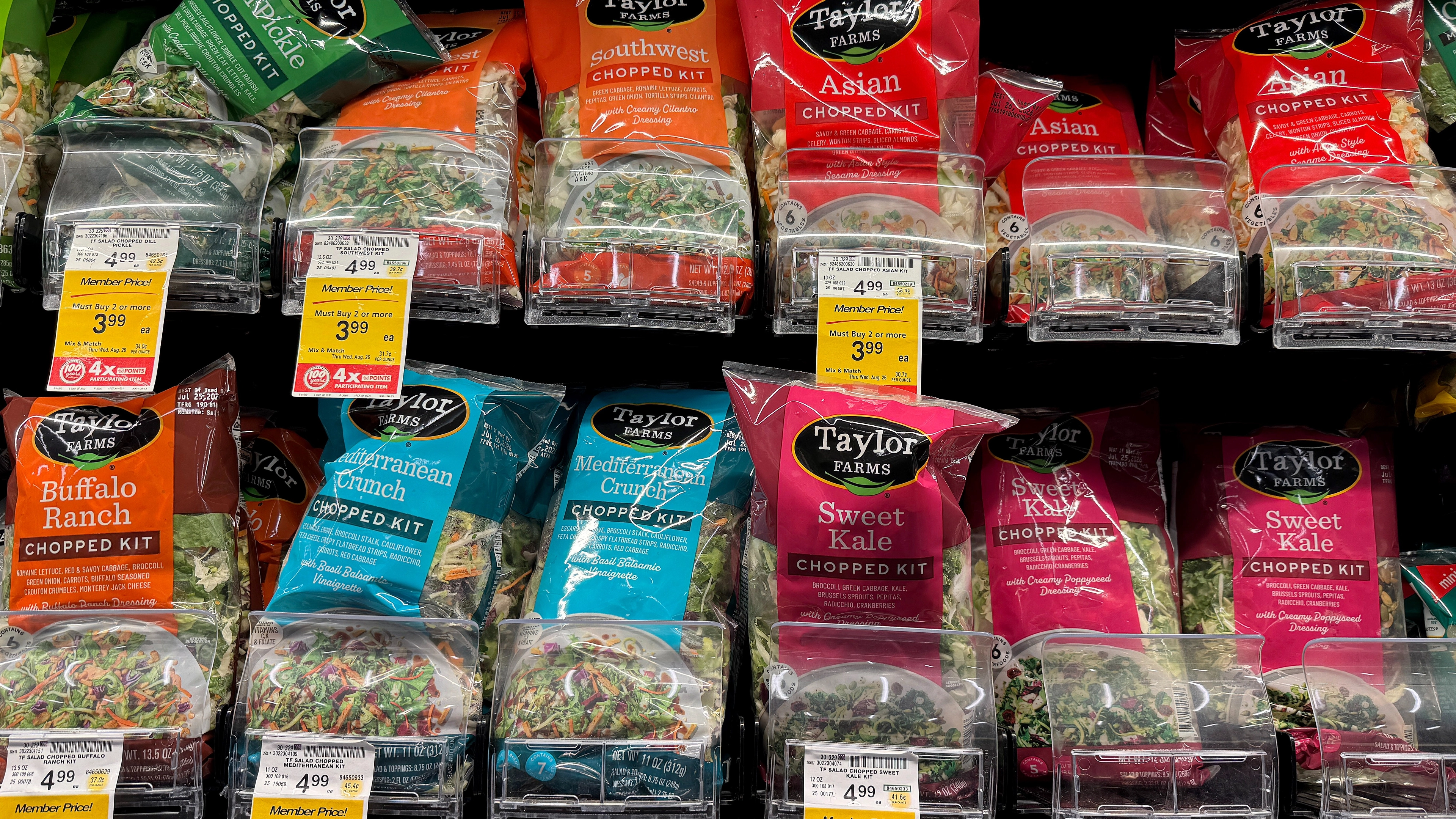 Taylor Farms to reportedly recall ingredients linked to ‘explosive diarrhea’ parasite