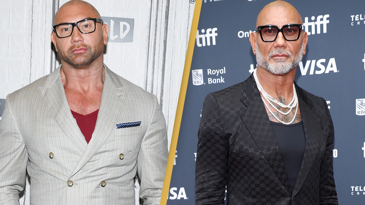 Dave Bautista shows off dramatic body transformation and fans are shocked