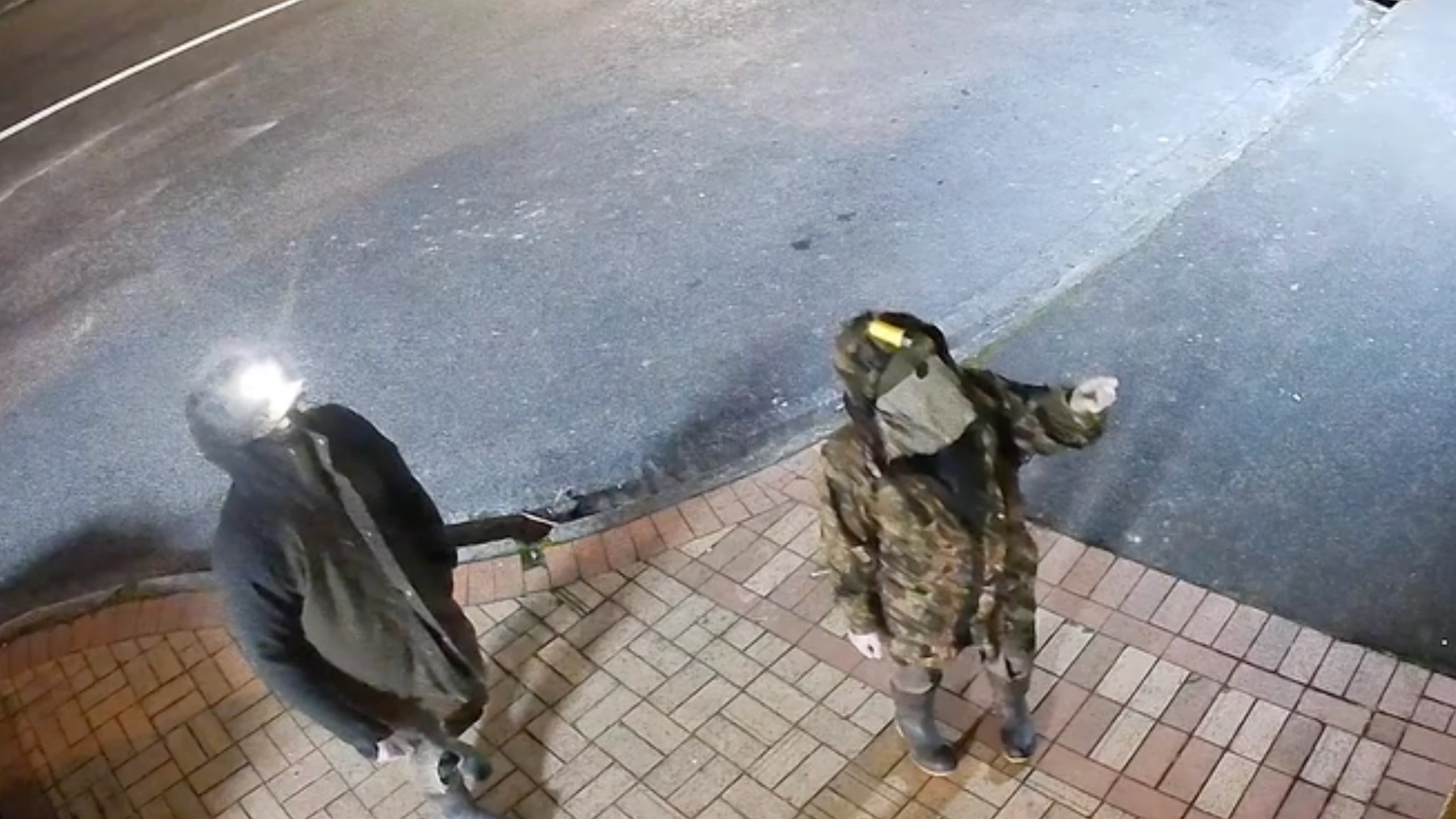 Police release shocking new CCTV footage believed to be father who vanished with children four years ago