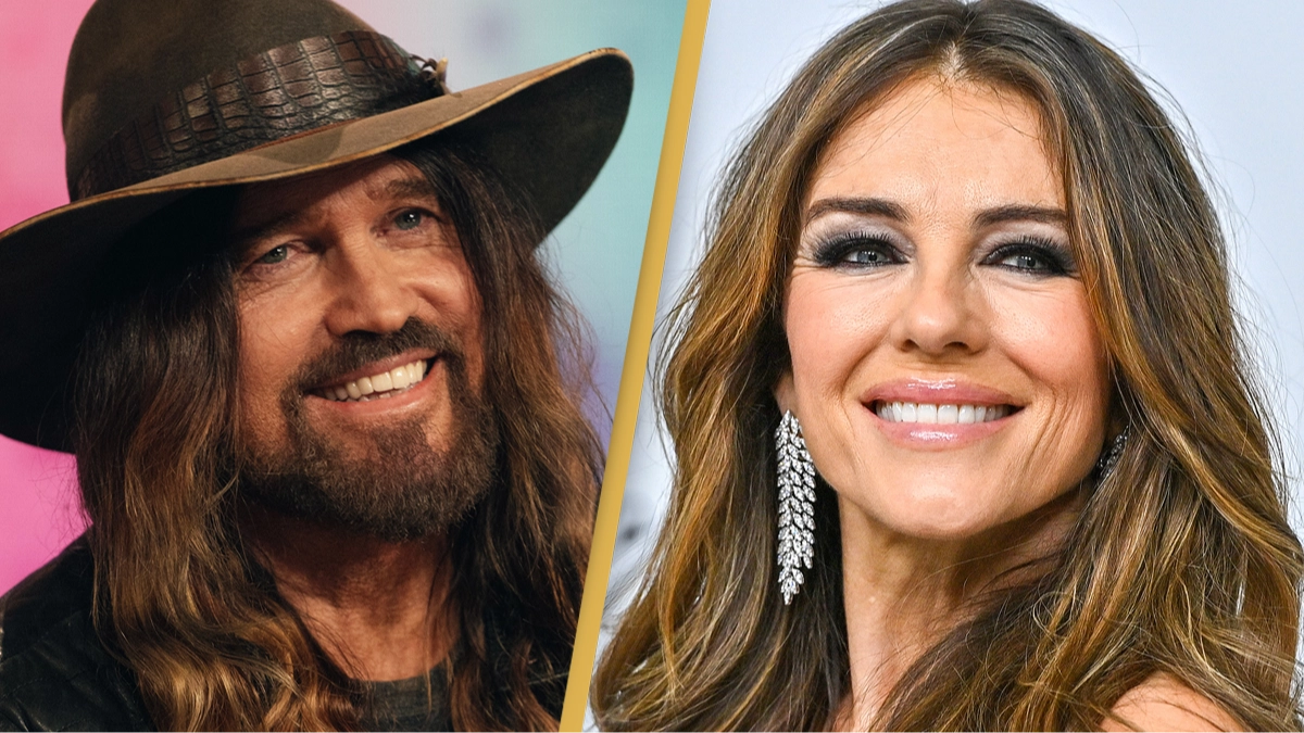 Billy Ray Cyrus seemingly confirms relationship with Elizabeth Hurley and everyone is saying the same thing