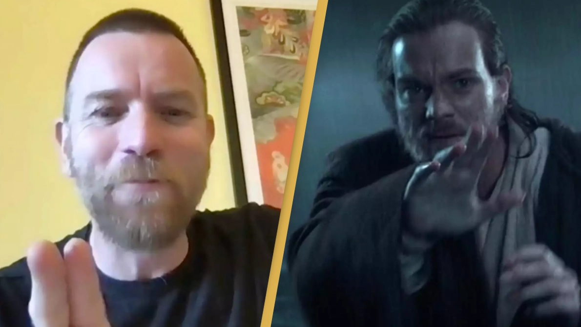 Ewan McGregor Actually Uses The Force To Open Supermarket Doors
