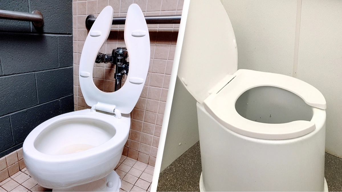 Gross reason why some public toilets have U-shaped seats