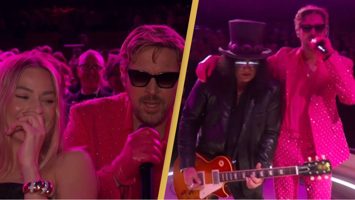 Ryan Gosling absolutely kills I'm Just Ken performance at Oscars