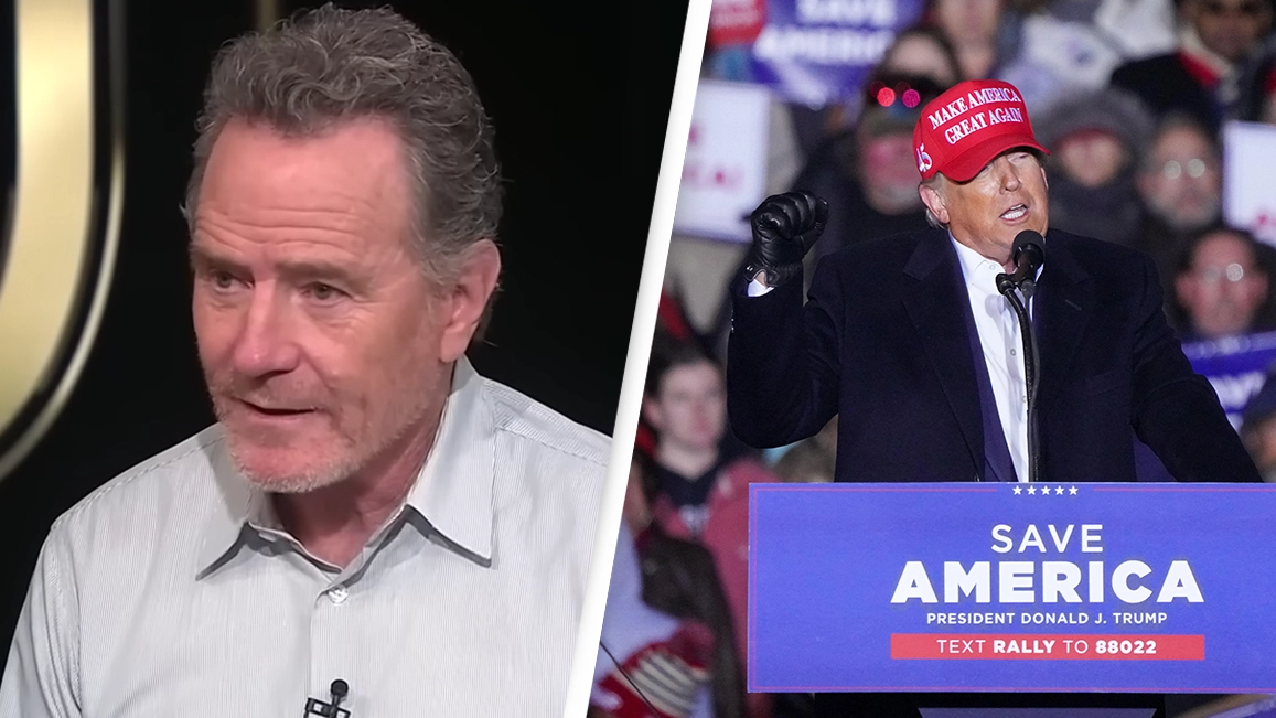 Bryan Cranston explains why Donald Trump’s MAGA slogan is racist