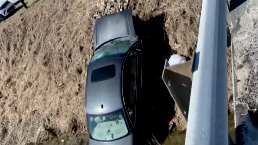 Incredible way woman miraculously survives after being trapped in wrecked car for 6 days