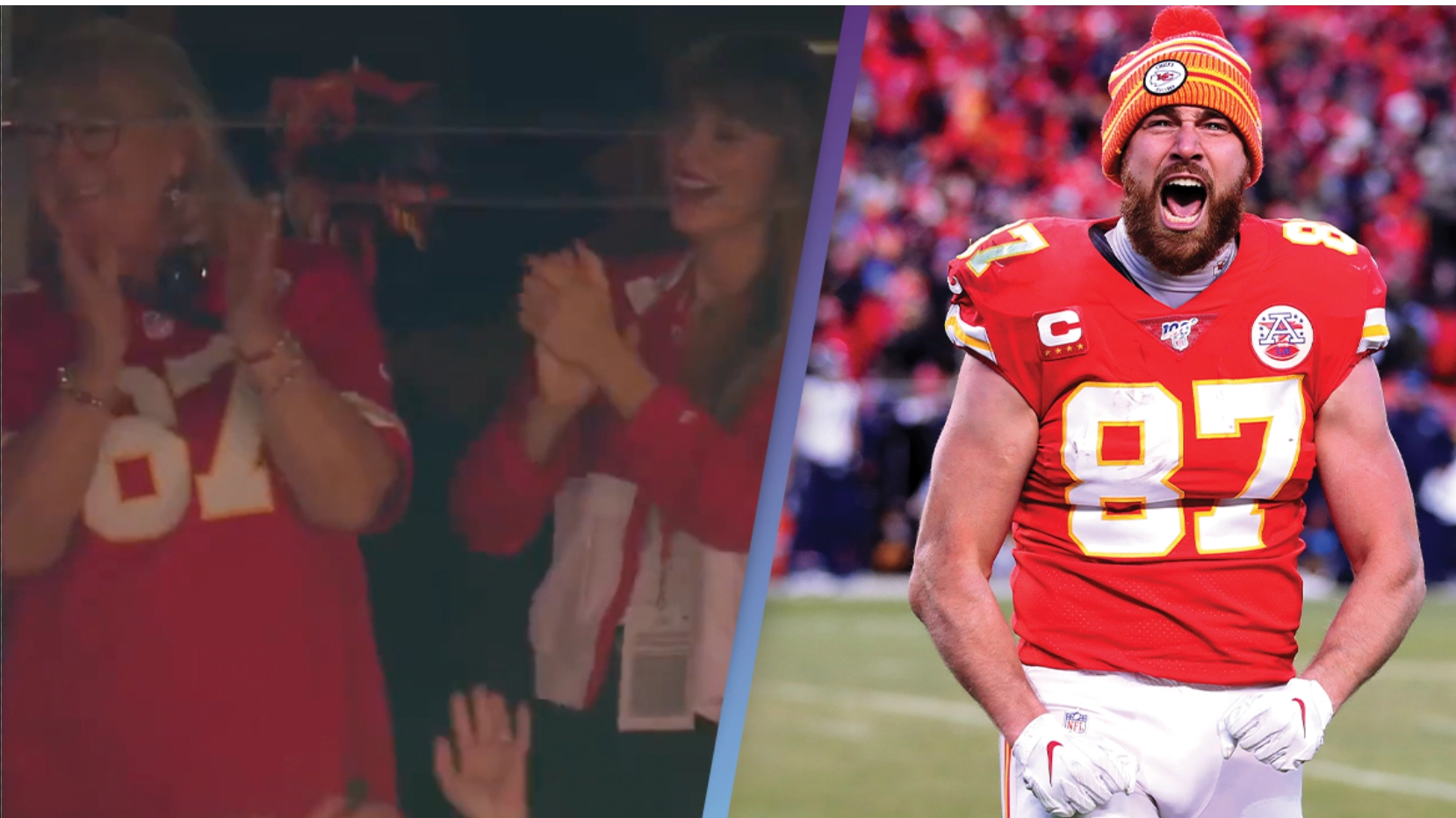 Taylor Swift sparks dating rumors with NFL player after attending game with his mom