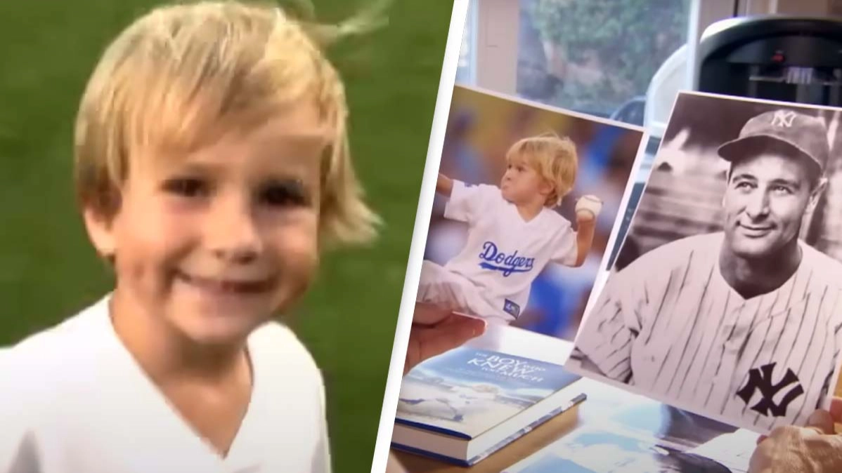 Child believes he's reincarnation of baseball legend Lou Gehrig as mom says it's 'hard to deny it'