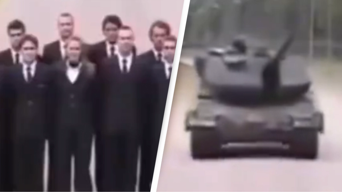 Phenomenal video shows insane way group of engineers decided to test a tank's brakes