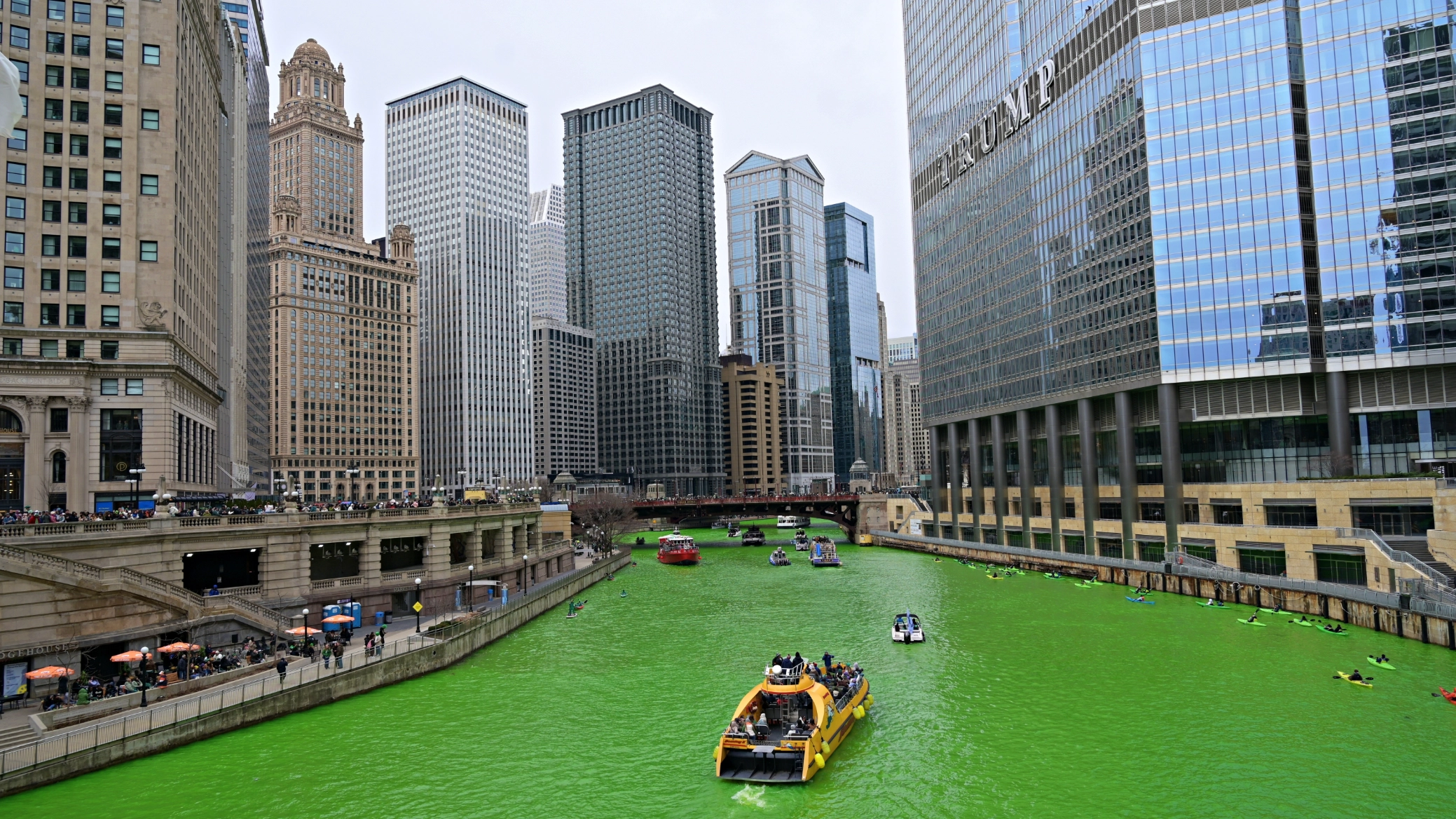 How Chicago dyes its river green for St Patrick's Day and surprising reason why tradition began