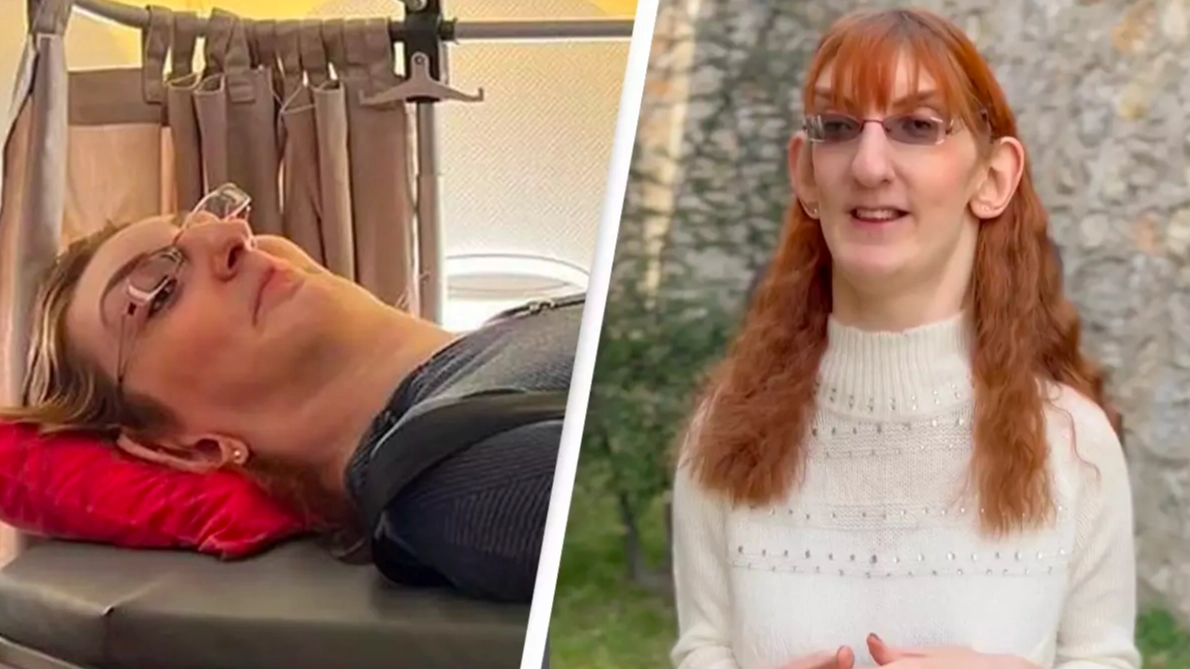 World's tallest woman flew on plane for first time with airline having to remove six seats