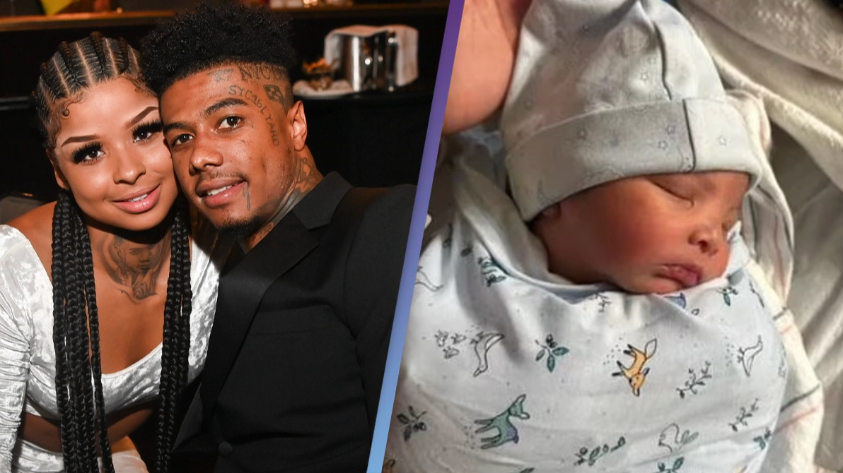Blueface leaves fans horrified after tweeting picture of his baby son's genitalia