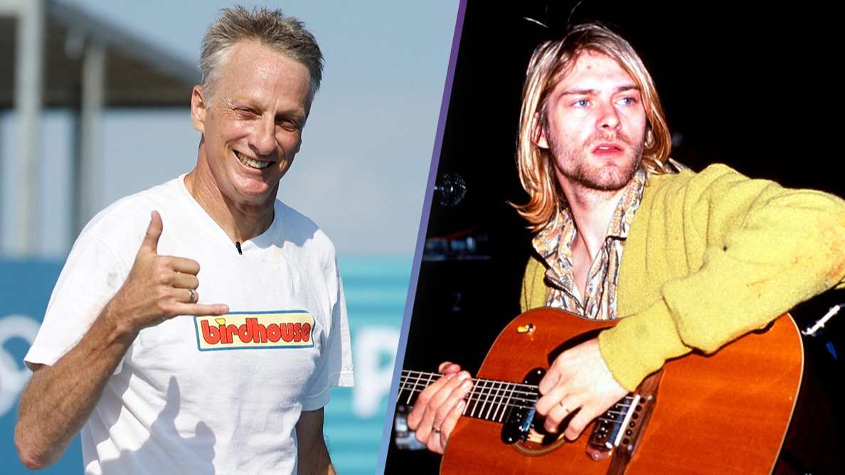 Tony Hawk issues bittersweet message to Kurt Cobain as fans shocked to realize they're now related