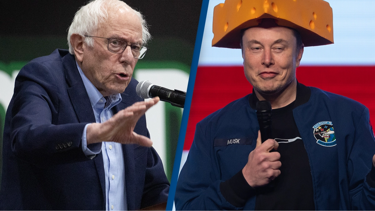 Bernie Sanders slams Elon Musk as he issues chilling warning that AI is 'coming for your job'