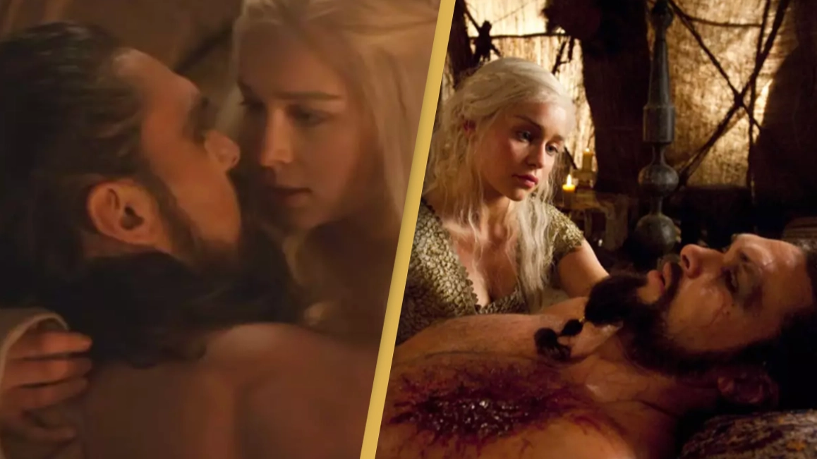 Emilia Clarke left shocked by what Jason Momoa used as replacement for modesty sock during sex scene