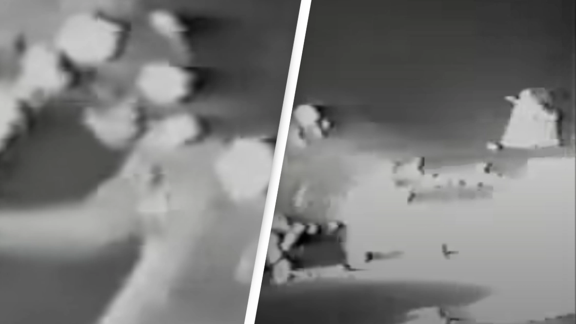 Terrifying footage shows Navy sailor getting sucked into jet and miraculously surviving