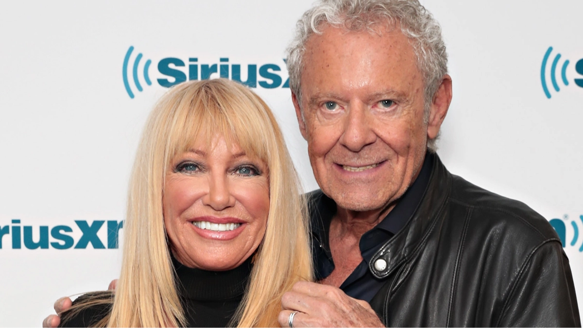 Suzanne Somers' husband Alan Hamel unveils AI clone that he ‘can’t tell the difference’ between two years after her death