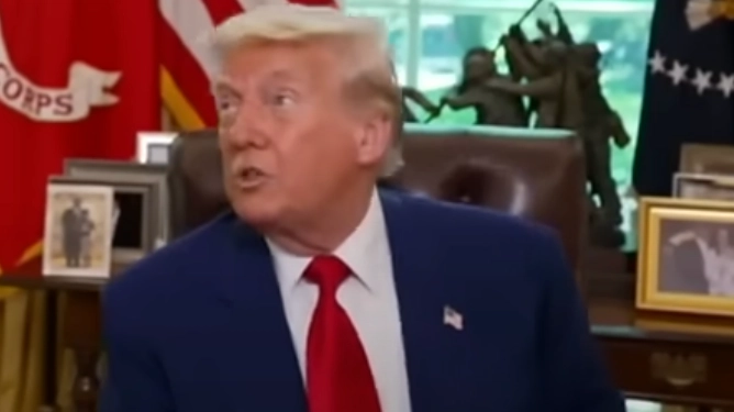 People 'screaming' after watching Trump attempt to describe what the Declaration of Independence is