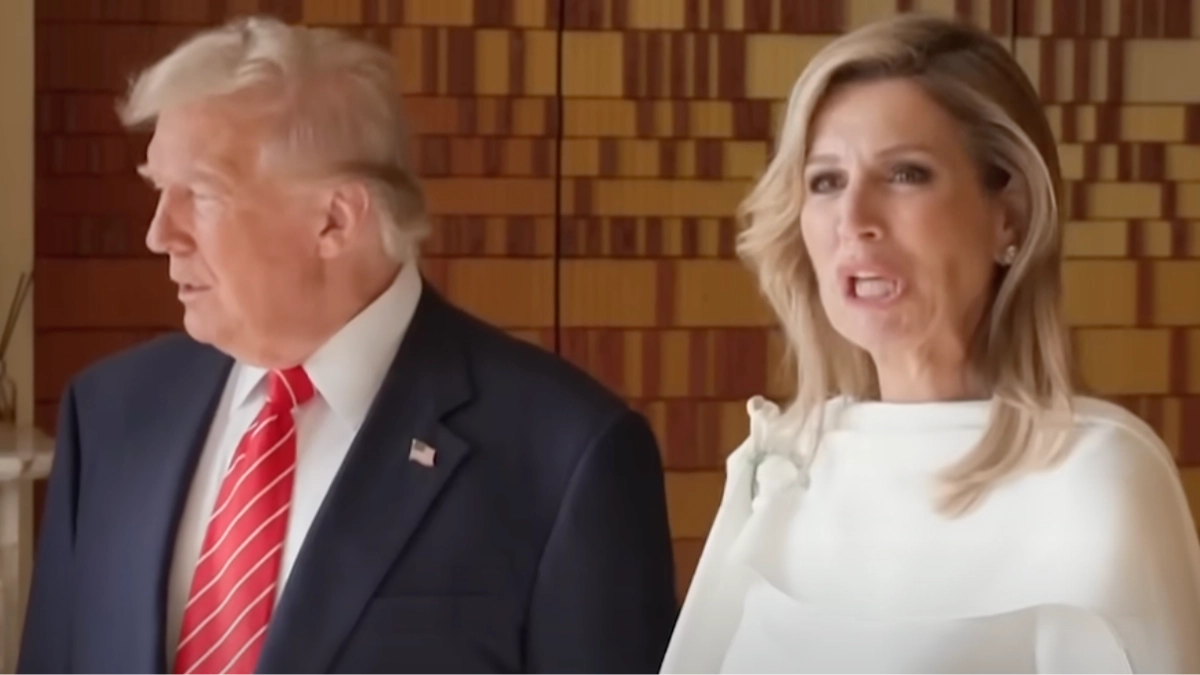 Dutch Queen accused of mocking Donald Trump on live TV finally speaks out on the incident