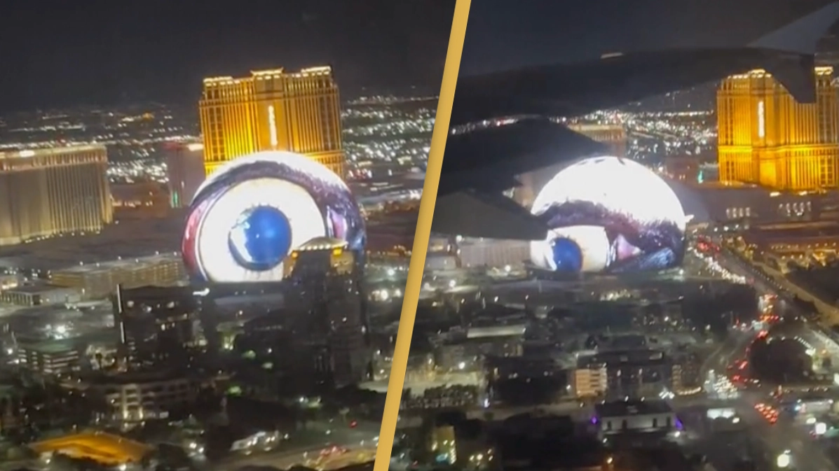 Las Vegas sphere called a ‘wonder of the world’ after people see aerial footage