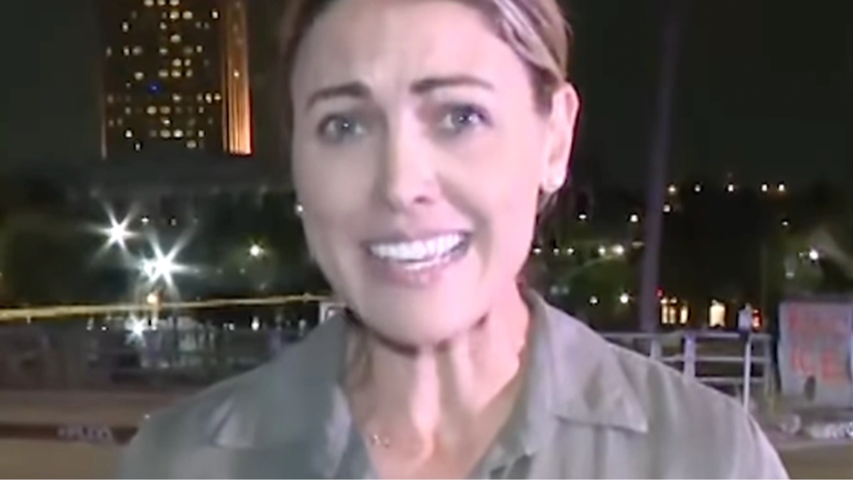 Journalist speaks out after being shot by LAPD in horrifying footage while reporting live on anti-ICE protests