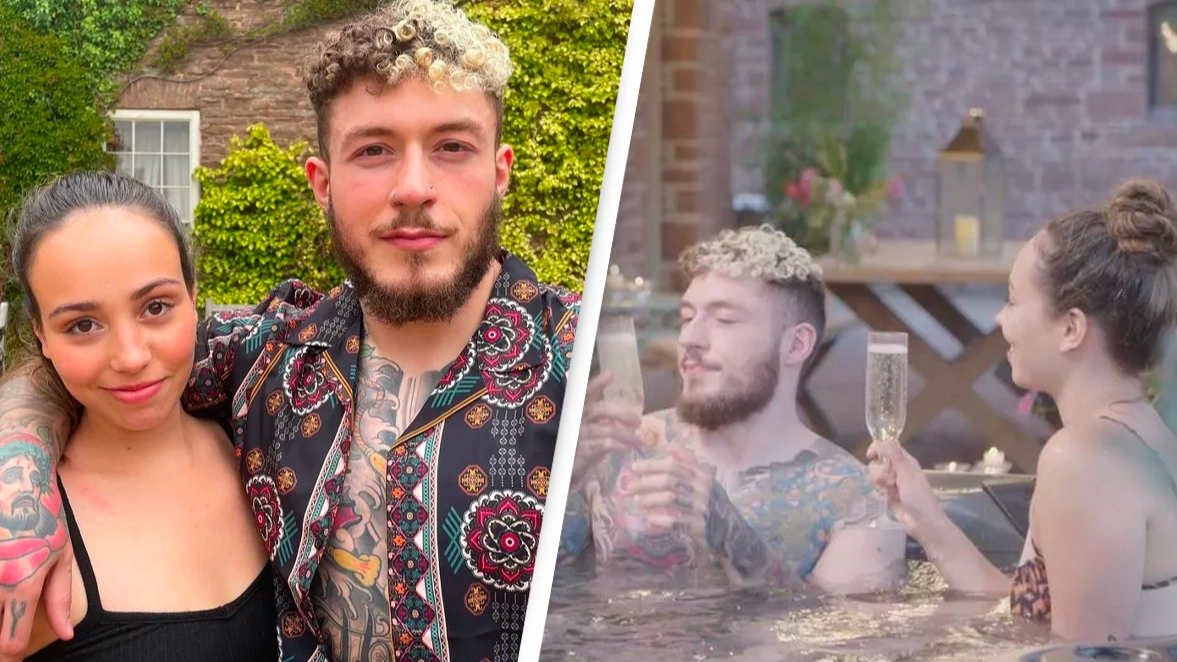 Viewers left cringing after couple have 'failed' threesome on bizarre x-rated TV show