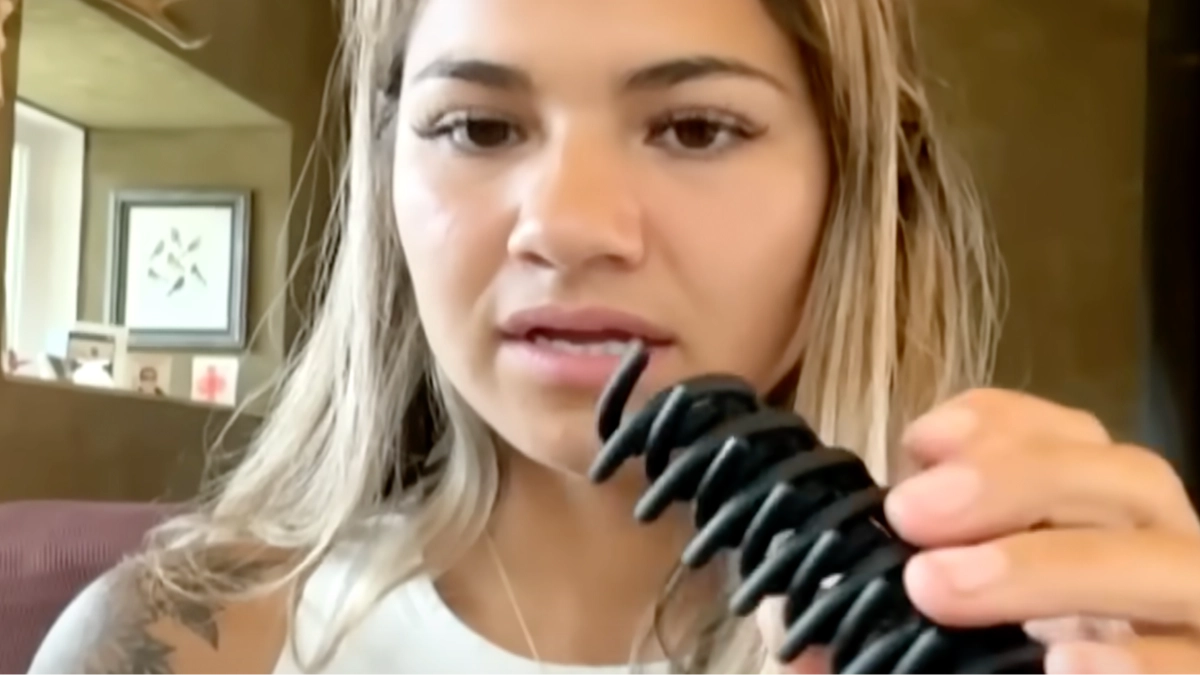 Woman explains how $3 hair accessory saved her life while her head was in grizzly bear’s mouth