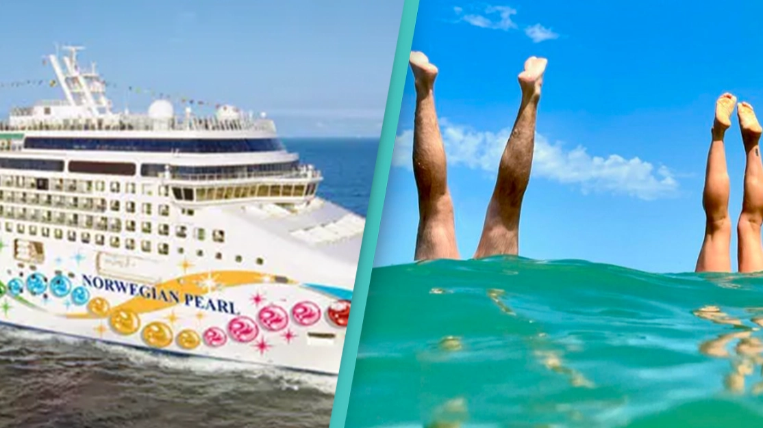 Passengers on 2,300-person nude cruise have strict rule on the one time everyone must cover up