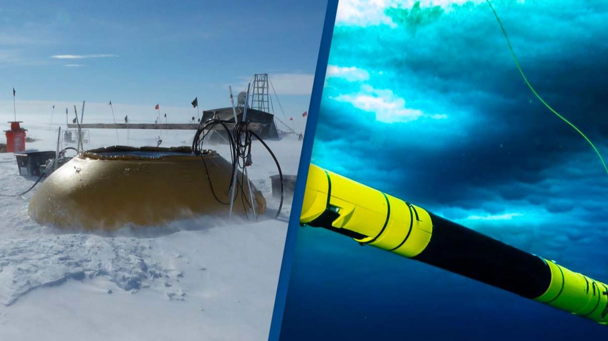 Scientists alarmed by discovery after sending robot under the 'Doomsday Glacier'
