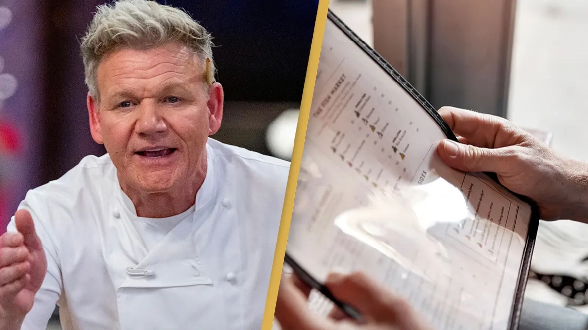 Gordon Ramsay warns you should never order from one specific part of a restaurant menu