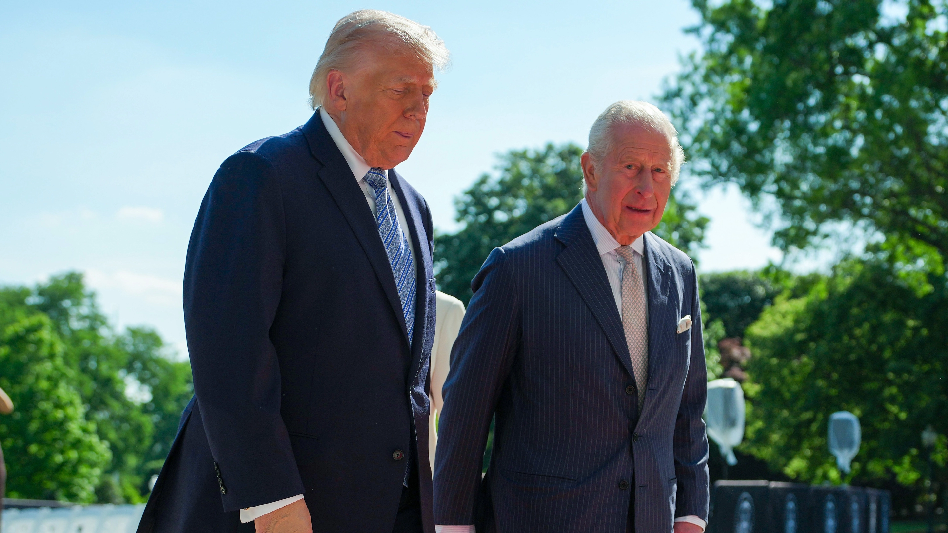 Trump accused of immediately breaking protocol with King Charles and Queen Camilla