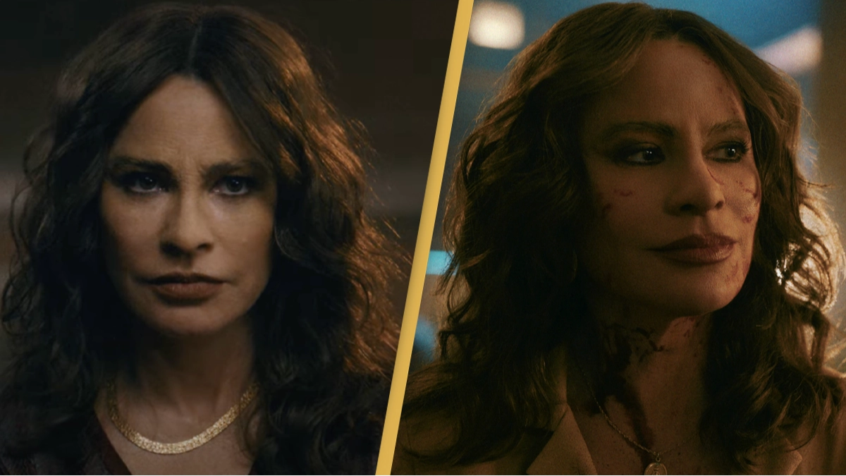 Sofia Vergara is unrecognizable as she plays drug cartel boss in new Netflix series