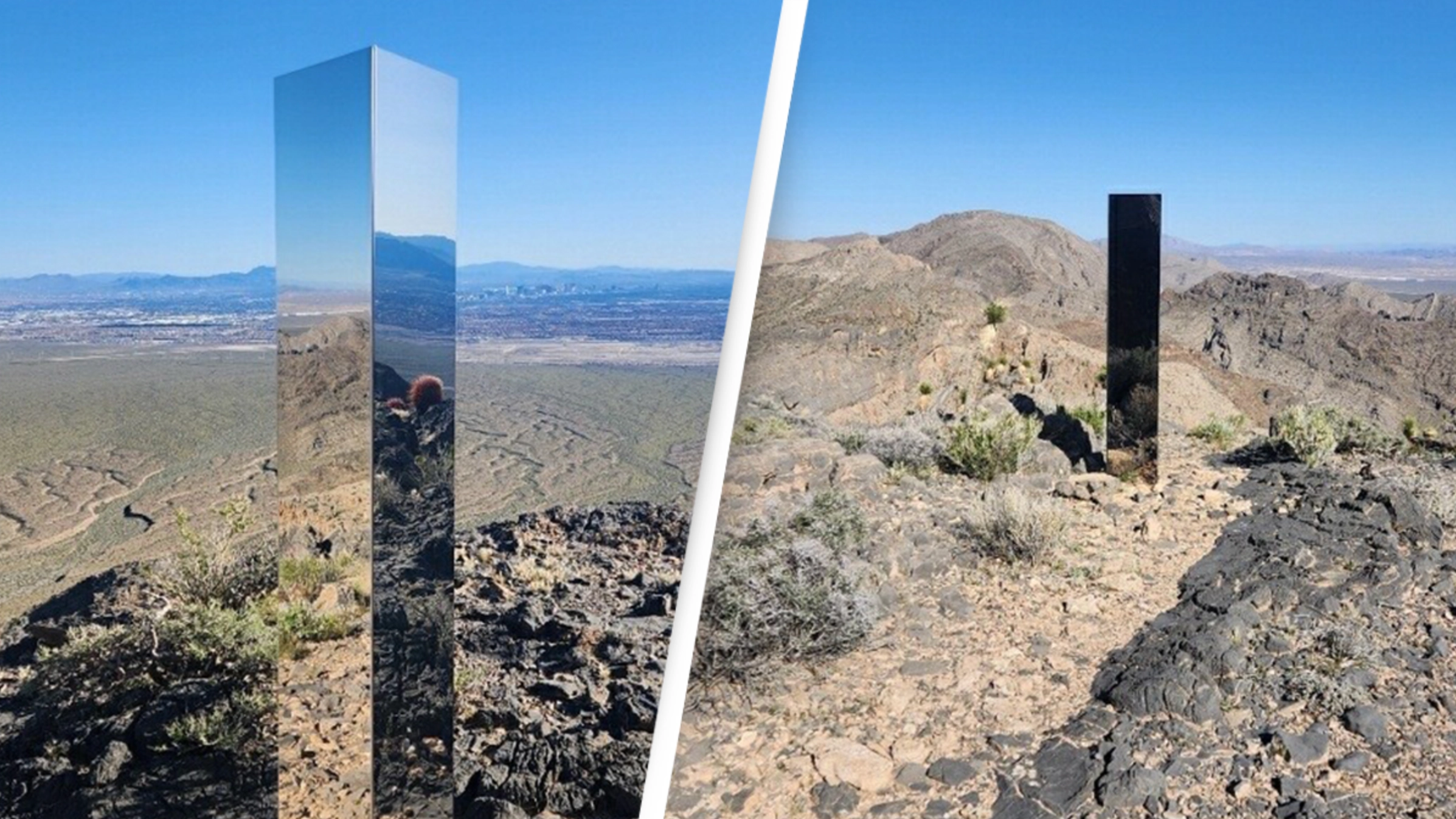 Mysterious monolith appears in the middle of Nevada desert and people are baffled