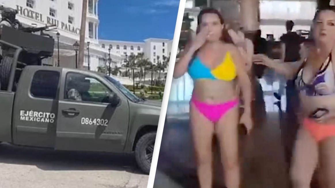 Tourists flee 5* resort after witnessing man being shot dead by assassins who fled on jet skis