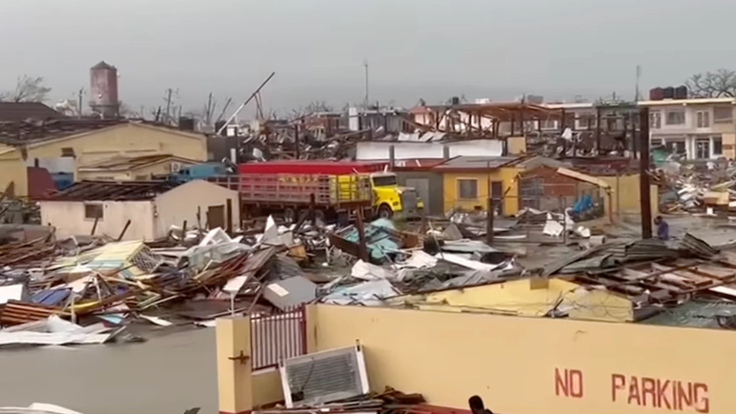 Harrowing footage shows aftermath of Hurricane Melissa as Jamaica is declared a disaster area