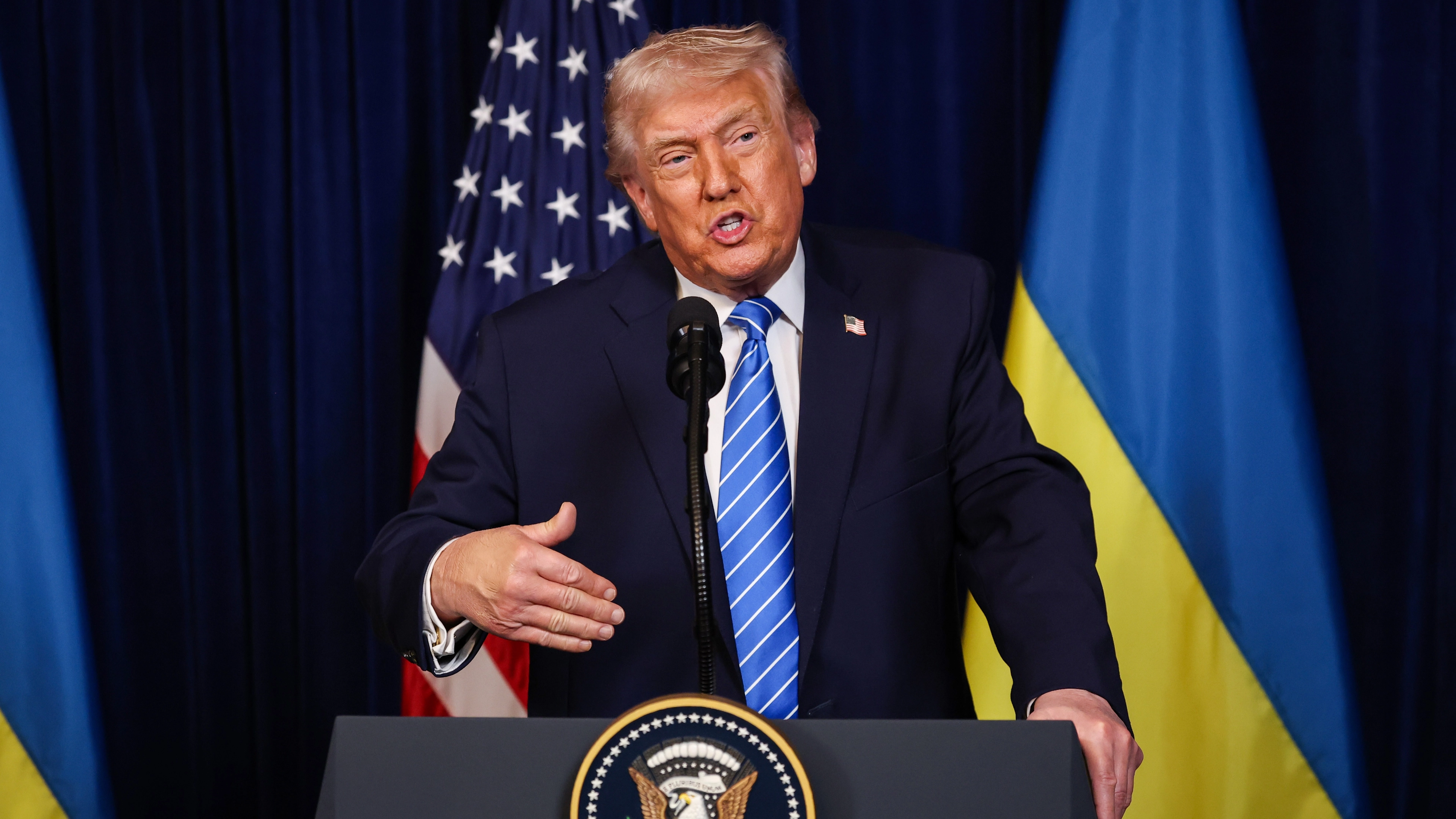 Trump snaps at reporter over ‘dumb question’ during tense Zelenskyy meeting