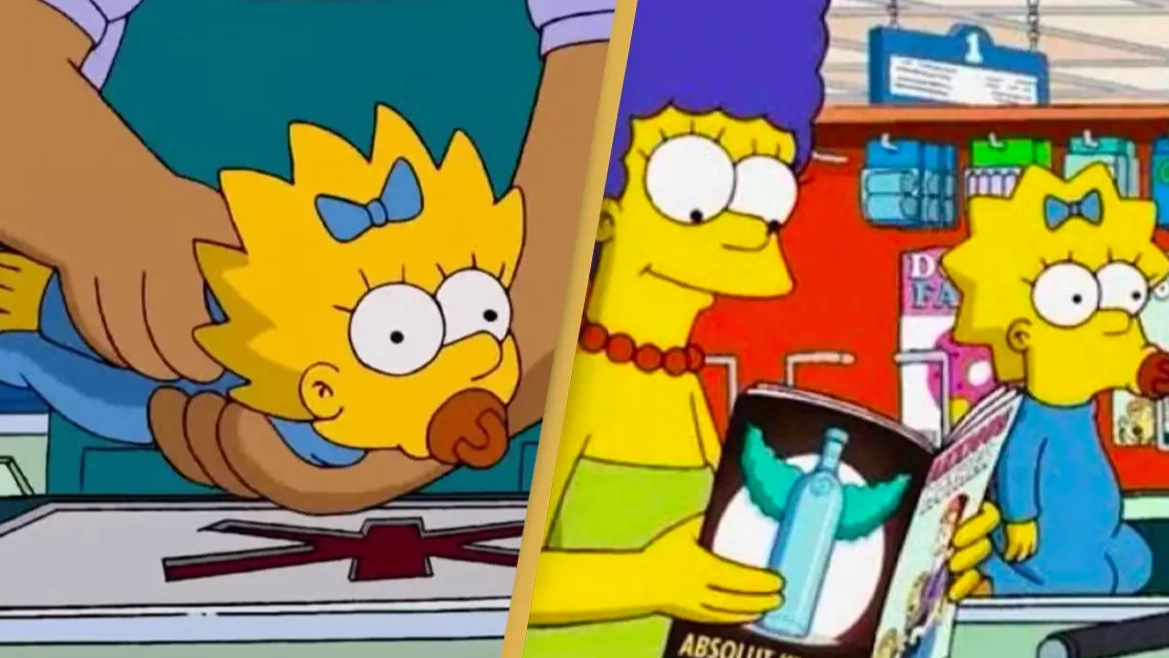 The Simpsons fans are just realizing why Maggie is scanned in opening credits