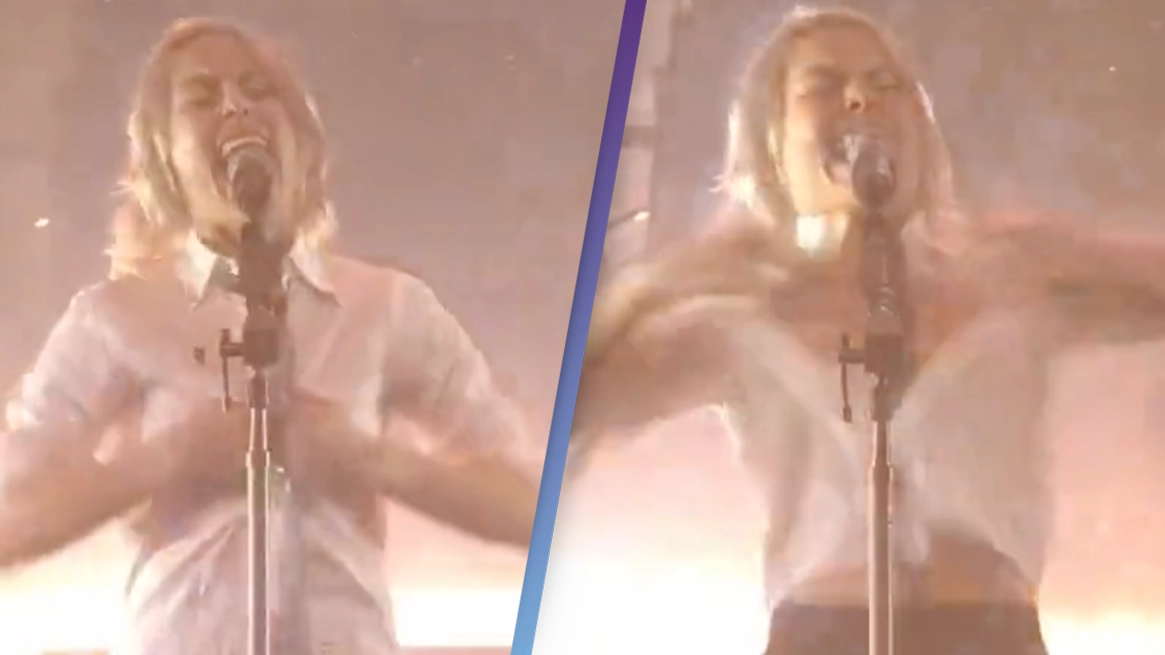 Fans stunned as Phoebe Bridgers flashes crowd during her performance at festival