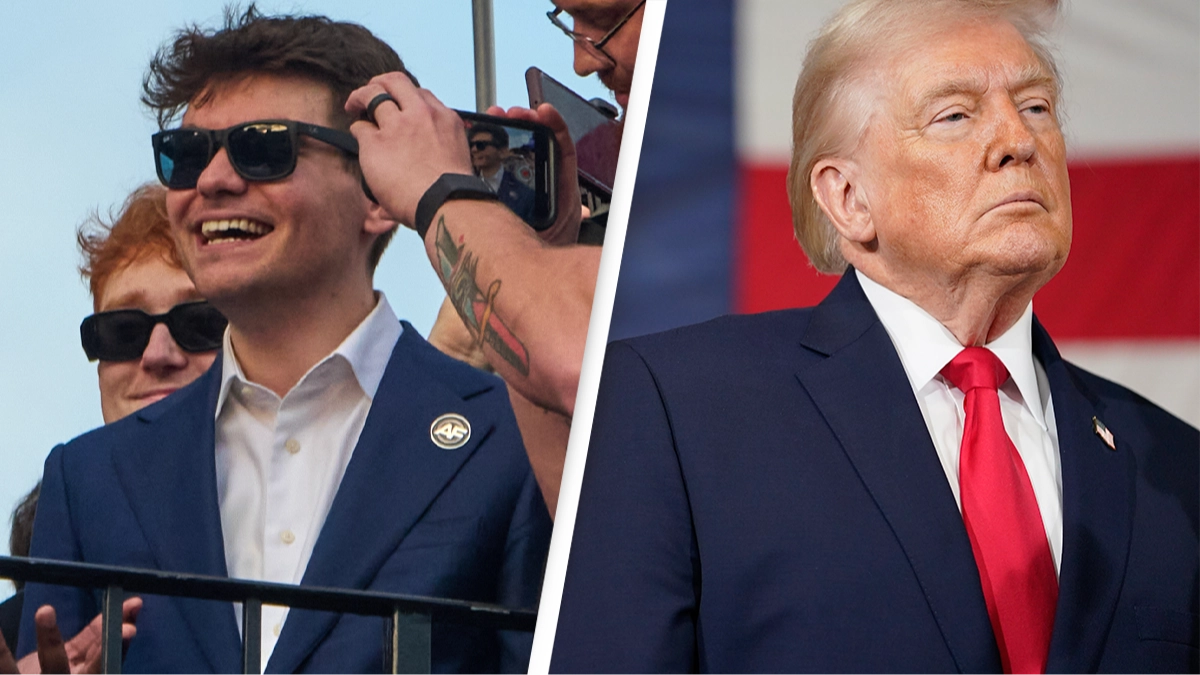 Far-right influencer Nick Fuentes hits out at Trump as MAGA supporters slam strikes on Iran as 'disgusting and evil'