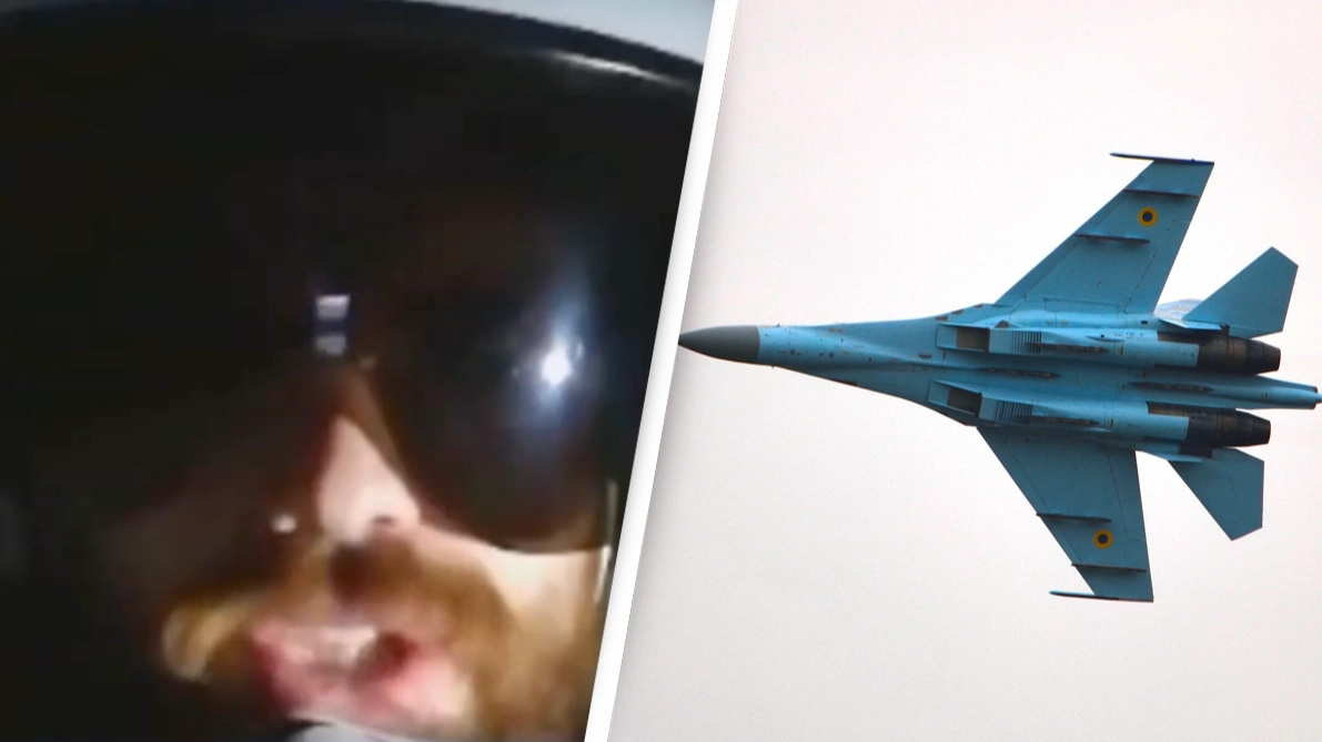 Ukrainian Fighter Pilot Says Russia Has A Lot Of Losses As He Gives Interview Between Flights
