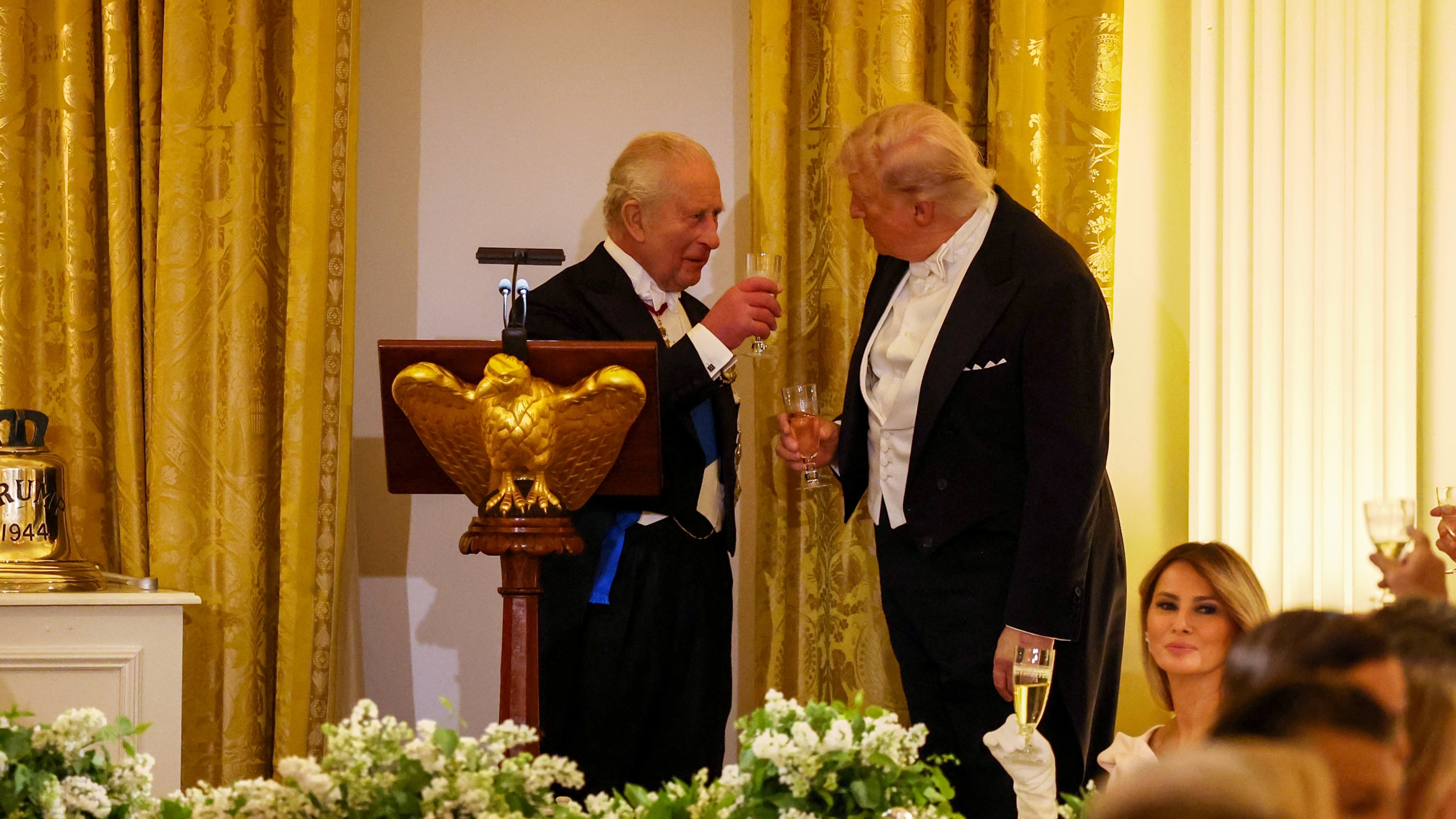 King Charles gives Trump unexpected gift at White House state dinner