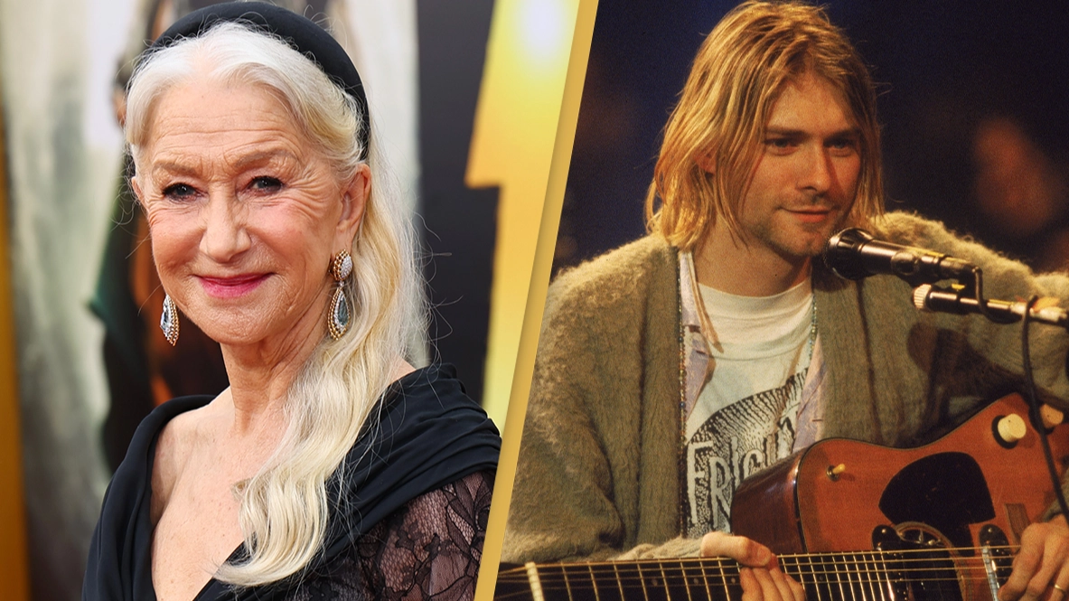 Helen Mirren says it’s ‘so sad’ that Kurt Cobain died in 1994 ‘because he never saw GPS’