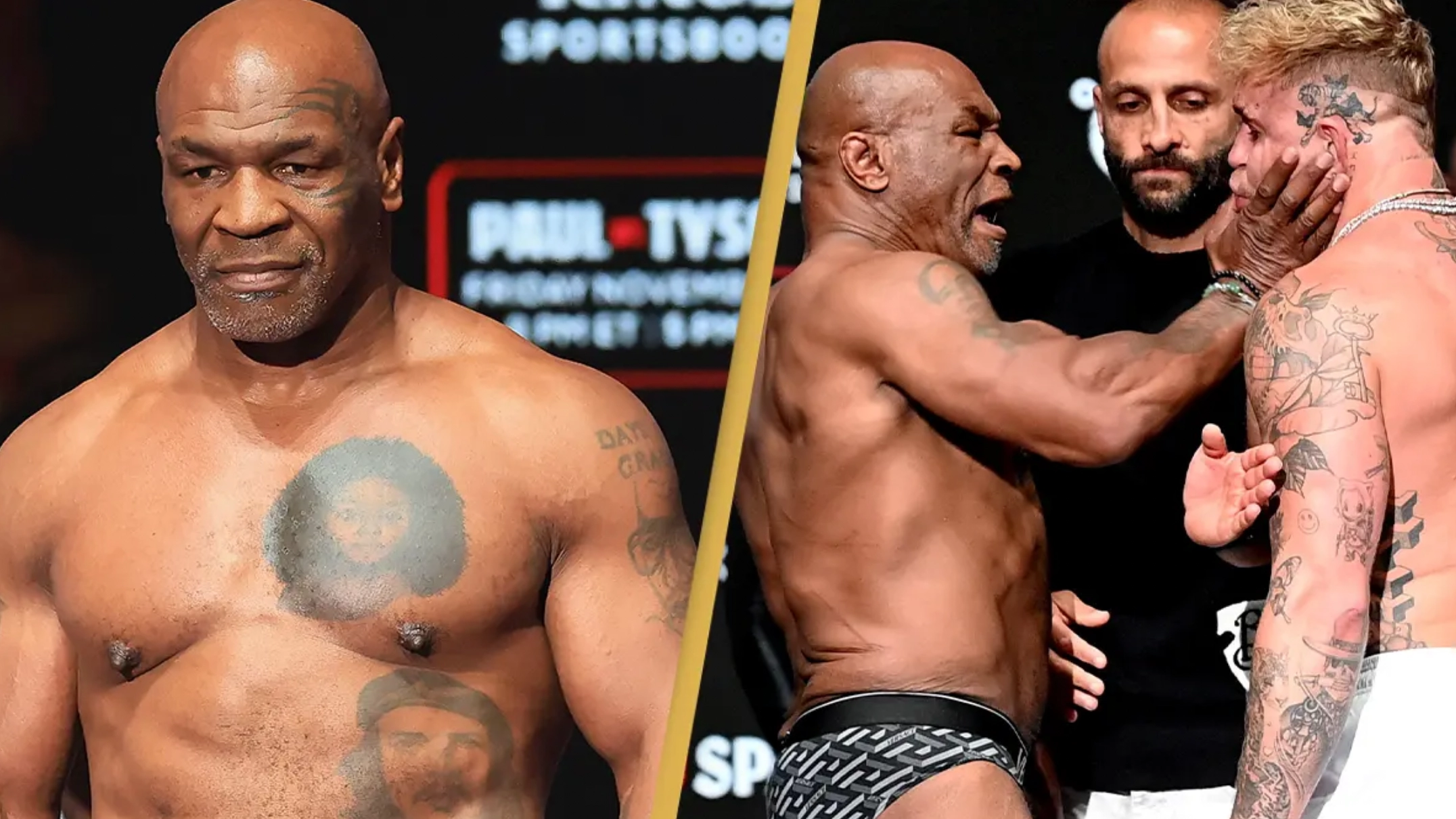 Fans spot 'real reason' why Mike Tyson savagely slapped Jake Paul the night before fight