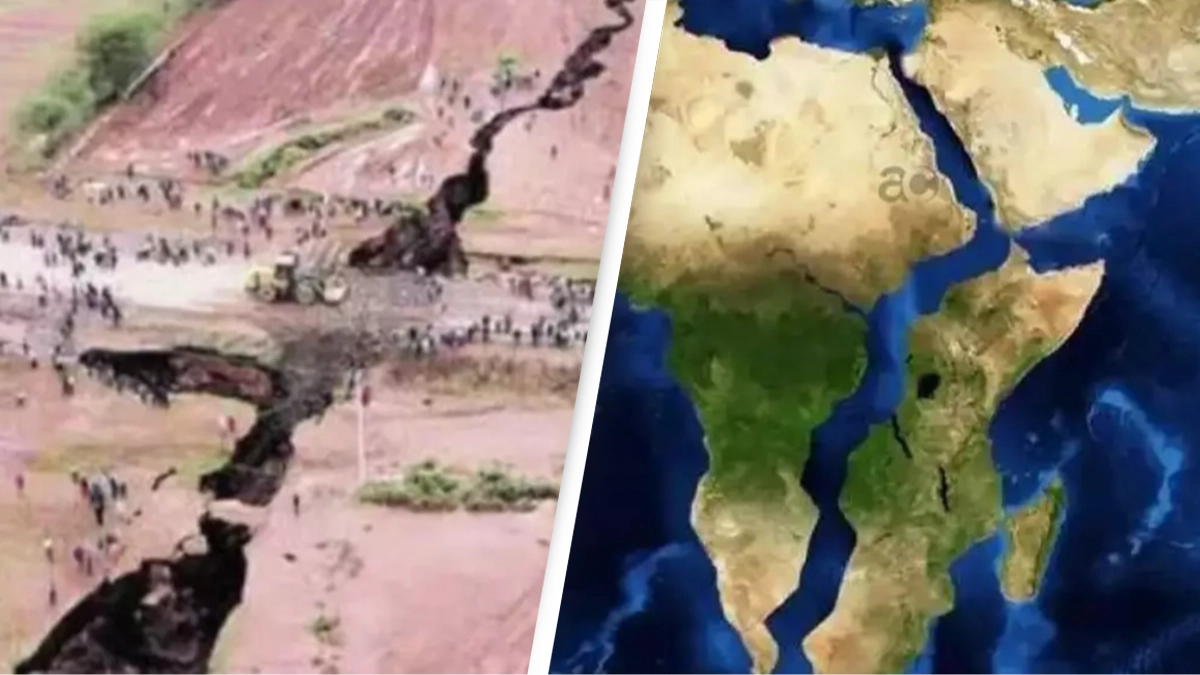 This is the complete timeline for Africa splitting in two and when new ocean is expected to form